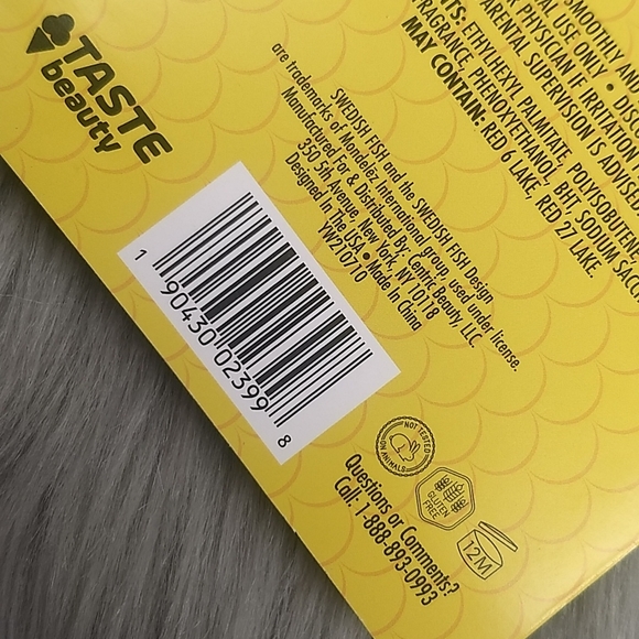 Swedish Fish Lip Balm Factory Sealed Retail Package - Picture 6 of 7